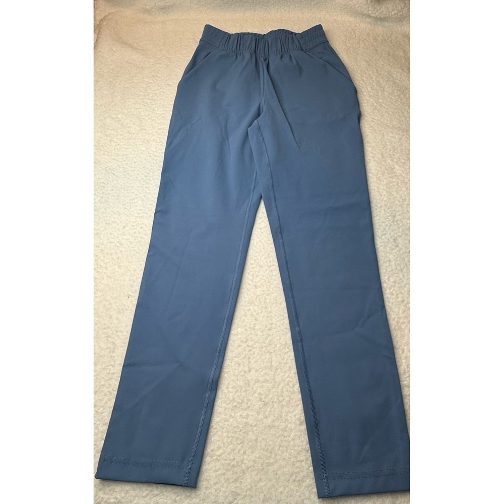 The Group by Babaton Weekender Pants High-Waisted Joggers Light Blue‎ Sz 2XS EUC